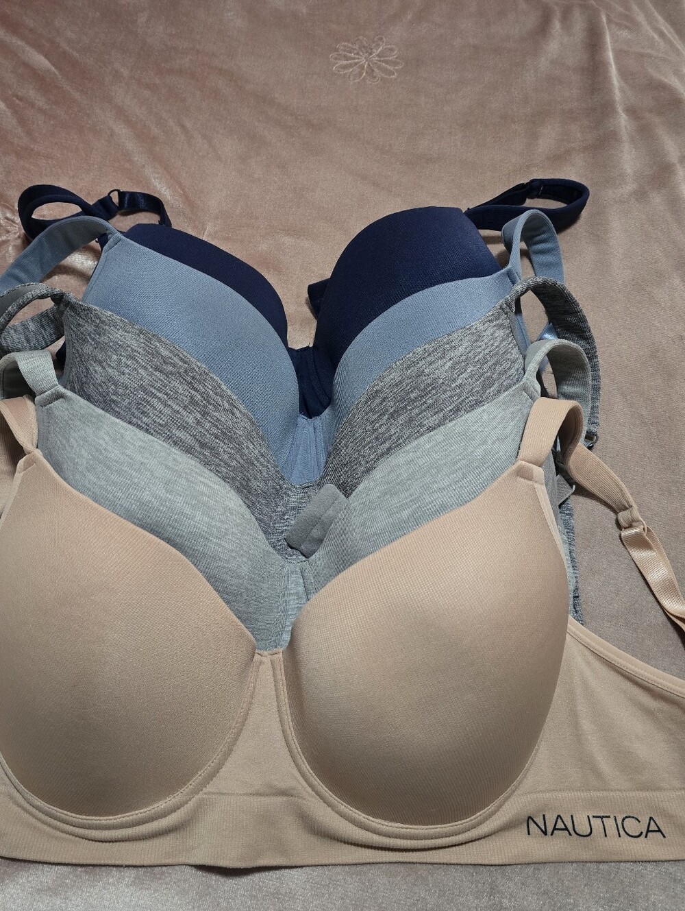 5 NWOT Nautica Intimates Bra 38D